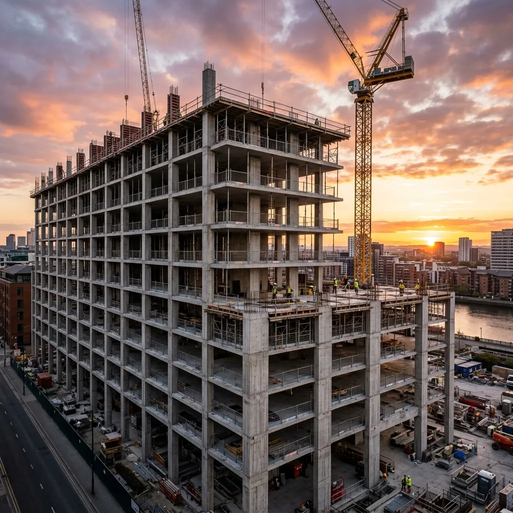 Concrete building
